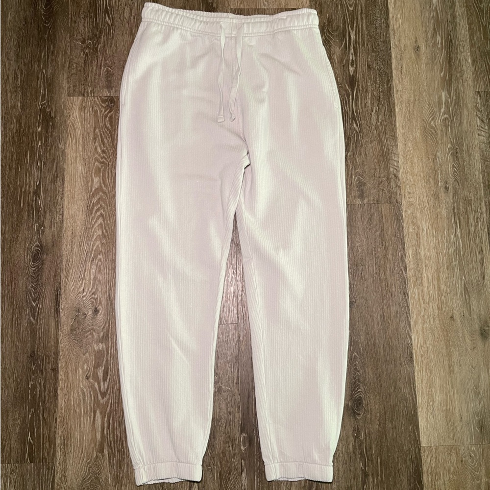Cozy Taupe/Gray Jogger Sweat Pants